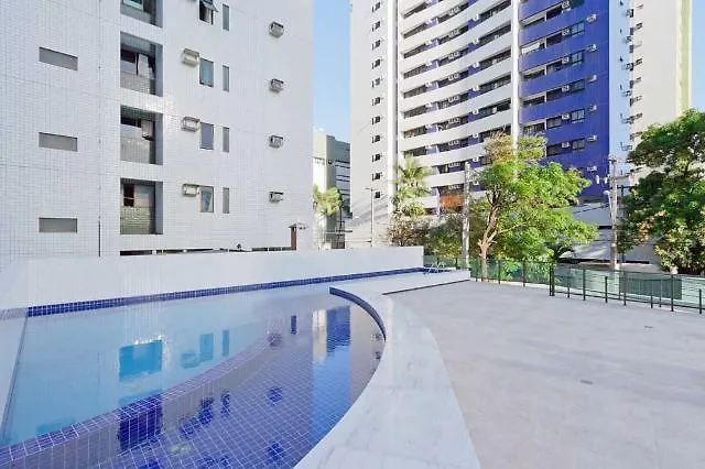 Flat 1402 Com Vista Para Mar, Edf Home Club Porto Do Mar Recife 0*,